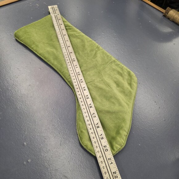 Lands End Needlepoint Embroidered Grammy Stocking Angel & Lamb for "Kristen" - Picture 3 of 6